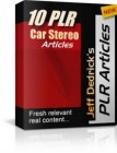 10 Car Stereo PLR Articles