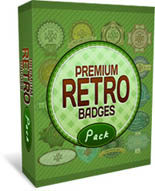 Premium Retro Badges Pack