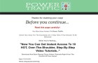 Power Traffic Upgrade Package
