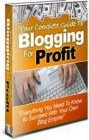 Blogging For Profit