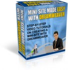 Mini-Site Made Easy With Dreamweaver