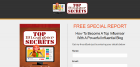 Top Blogger Secrets Upgrade Package