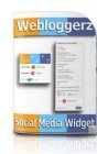 Webloggerz Social Media Widget