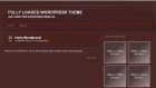 Wordpress Theme - Leather